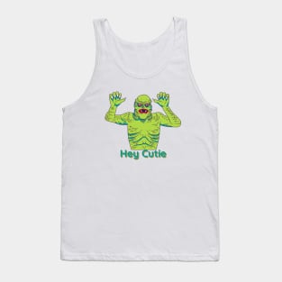 Hey cutie Monster Tank Top